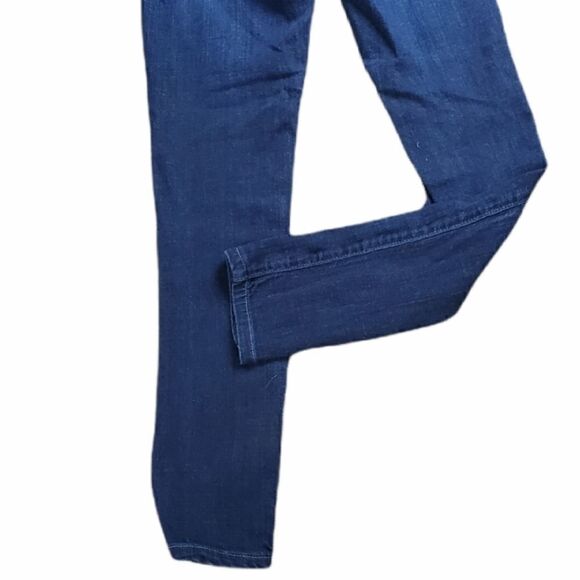 Just Black High Waist Dark Wash Skinny Jeans - Picture 3 of 7